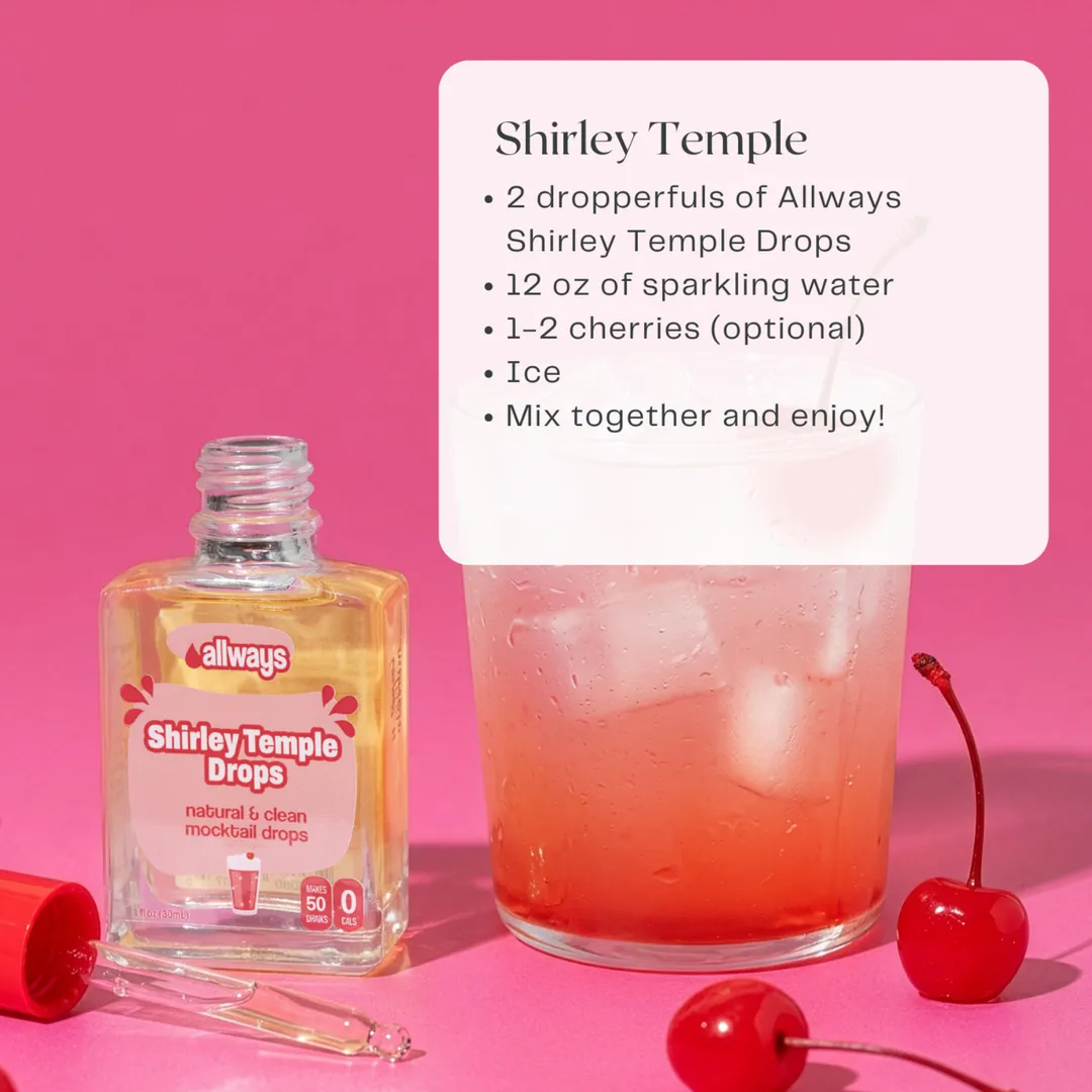 Shirley Temple Water Enhancer Drops
