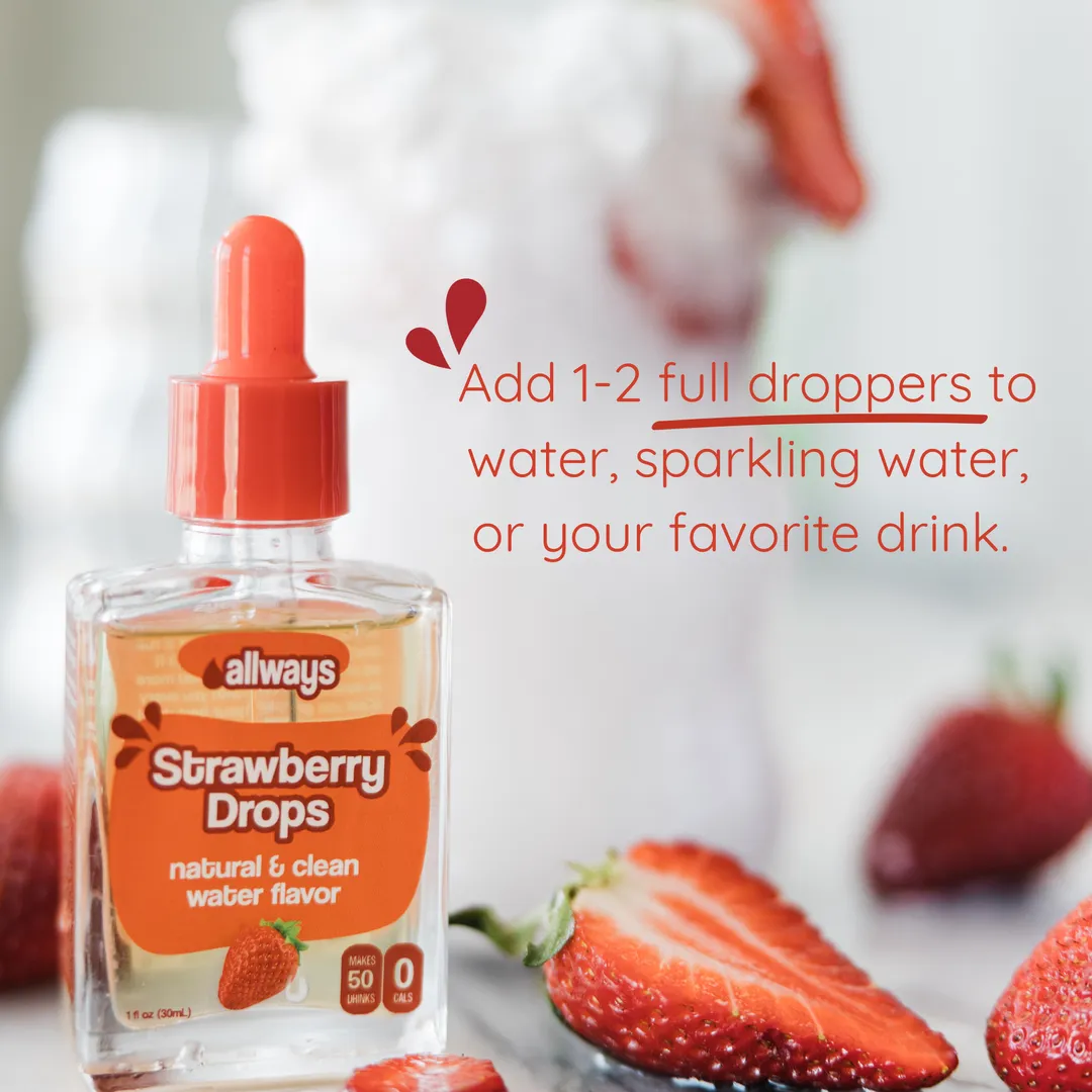 Strawberry Water Enhancer Drops