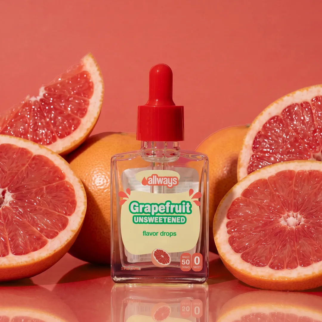 UNSWEETENED Grapefruit Water Enhancer Drops