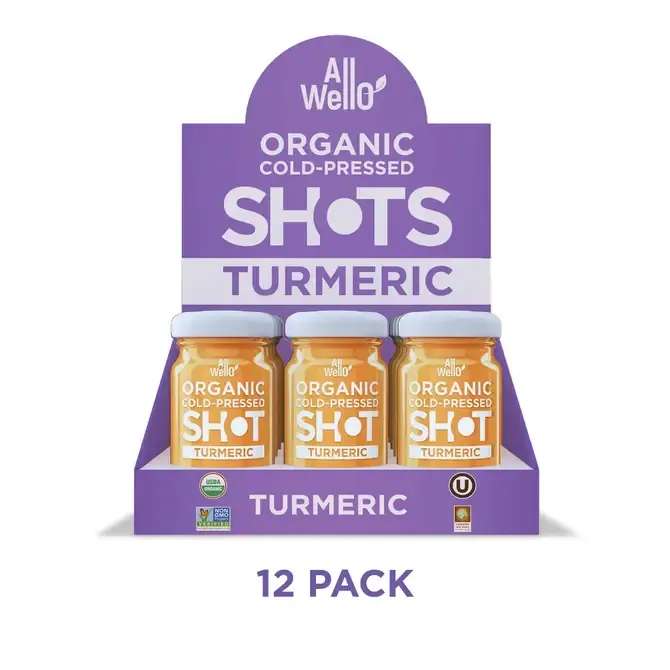 Organic Cold-Pressed Turmeric Shot