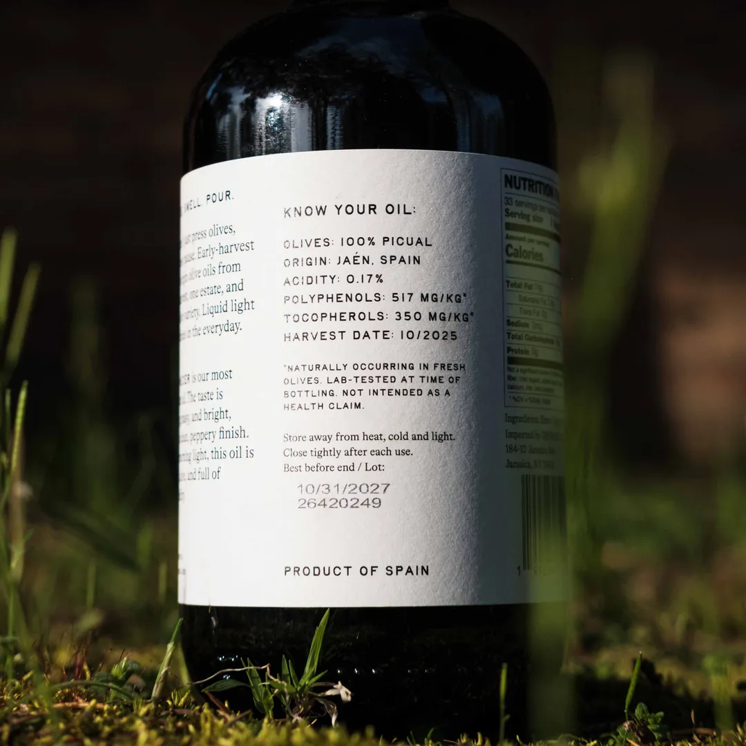 Amanecer Extra Virgin Olive Oil | 100% Picual, 2025/26 Harvest