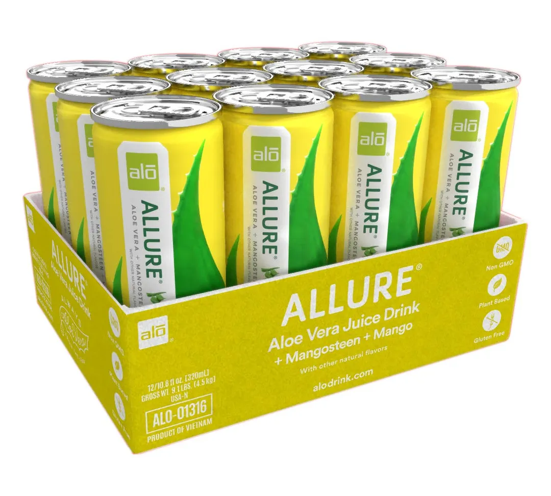 ALO Allure/12 pack of 10.8 FL OZ slim cans