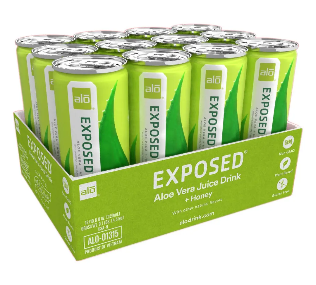 ALO Exposed/12 pack of 10.8 FL OZ slim cans