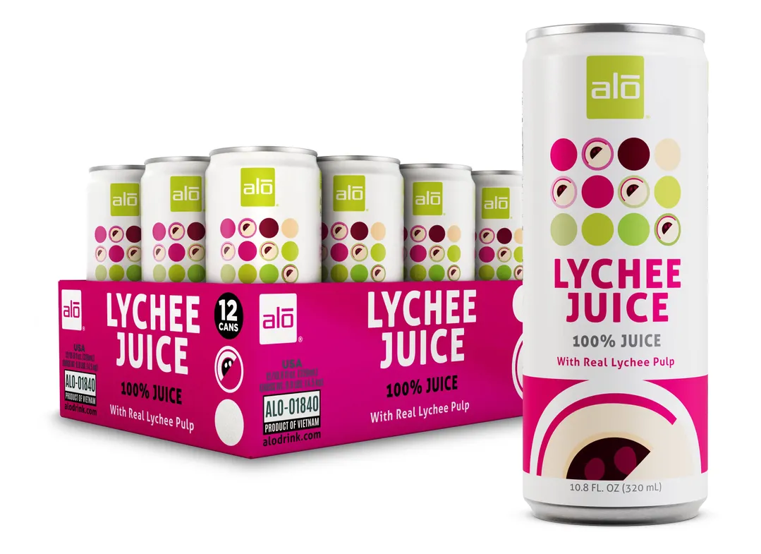 Lychee Juice/ 100% JUICE/ 10.8 fl oz pack of 12