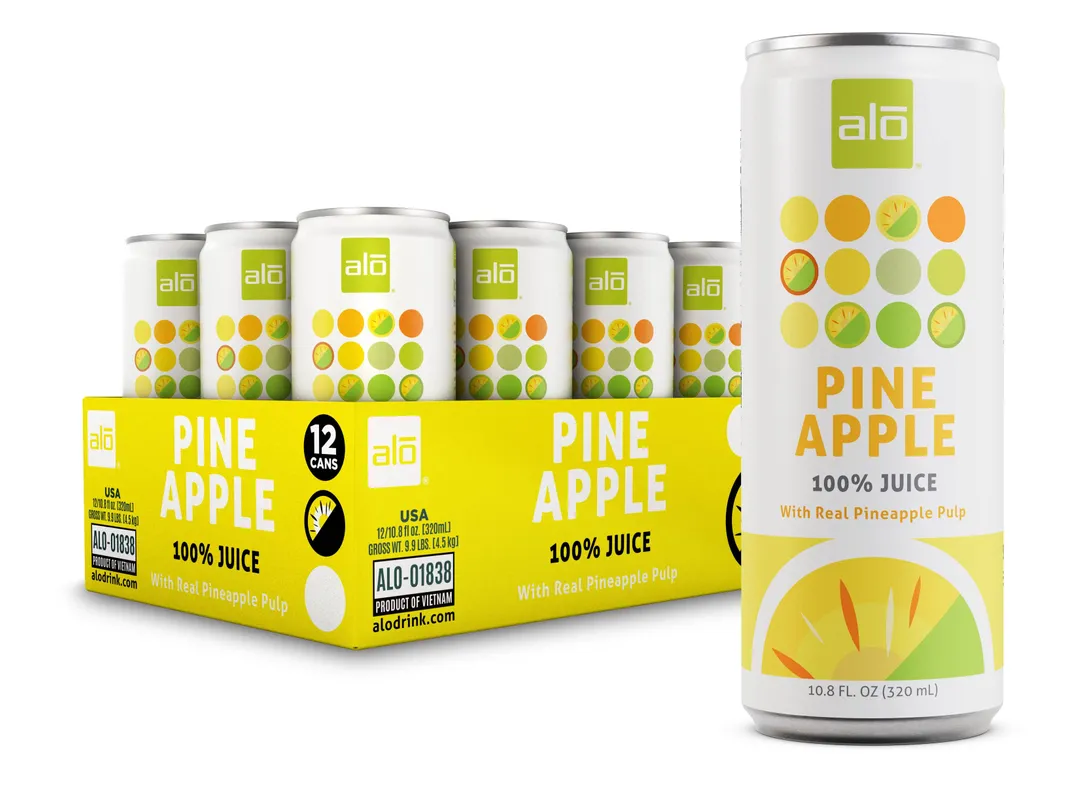 Pineapple Juice/ 100% JUICE/ 10.8 fl oz pack of 12