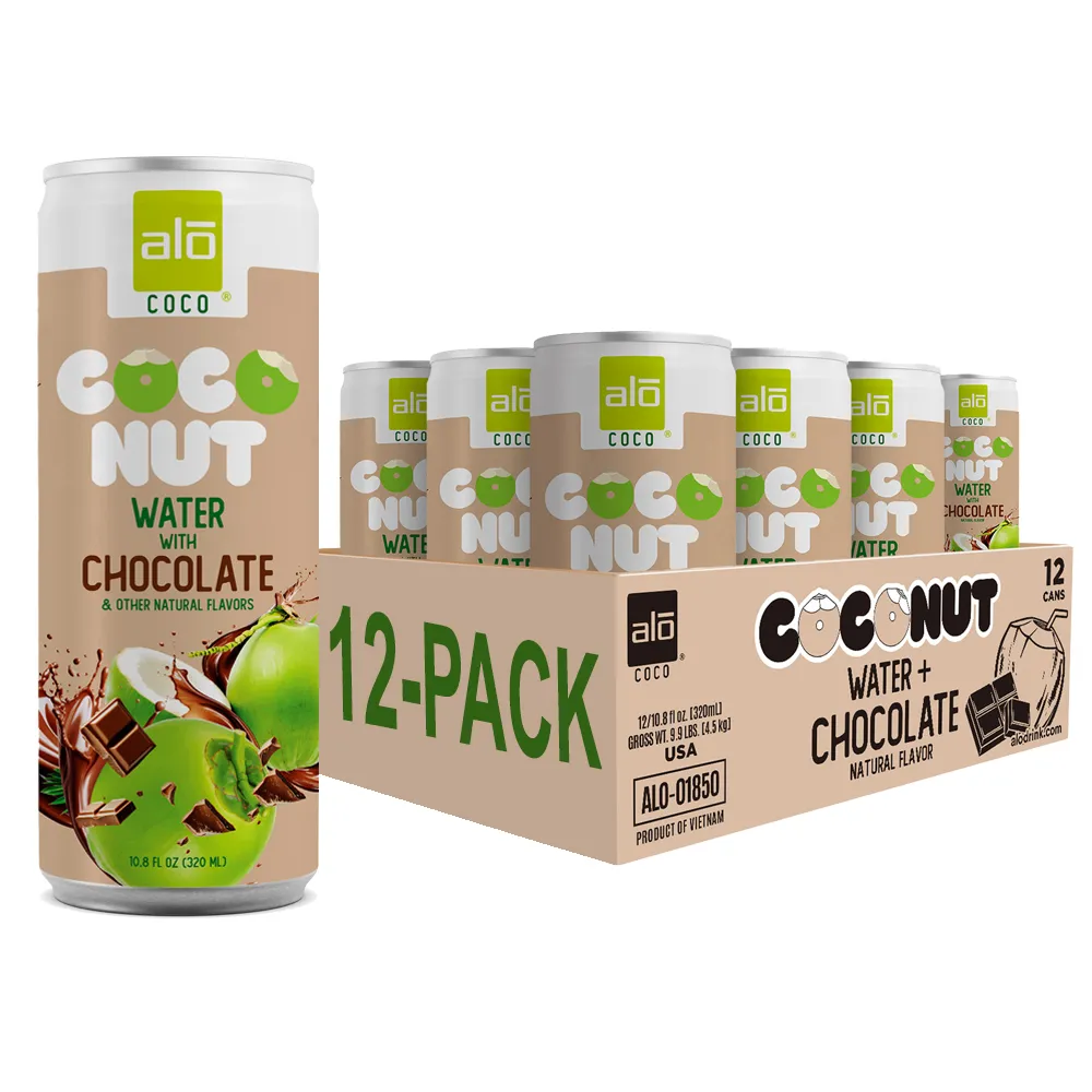 Coconut Water w/ Chocolate/100% Juice/12 pack of 10.8 FL OZ