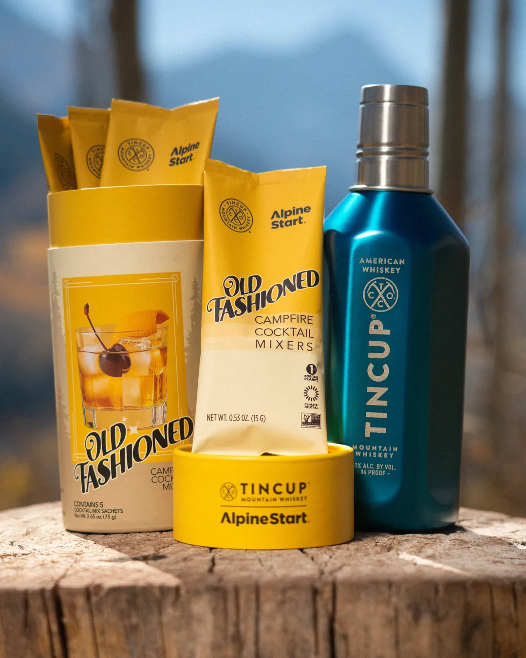Alpine Start X Tincup Old Fashioned Instant Cocktail Mix