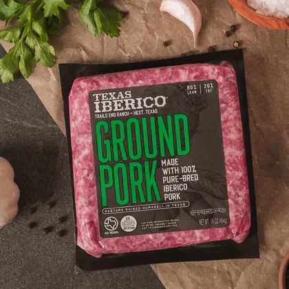 Texas Iberico® Ground Pork FS - 5lbs 