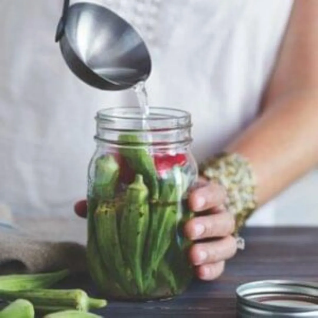 State 28 Farm - Texas - Mild Pickled Okra - 17 oz 