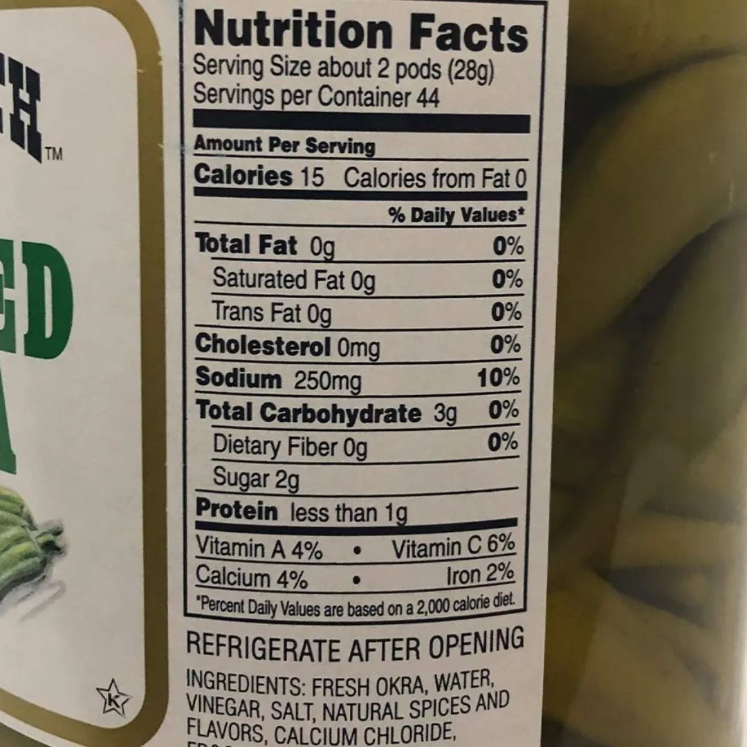 State 28 Farm - Texas - Mild Pickled Okra - 17 oz 