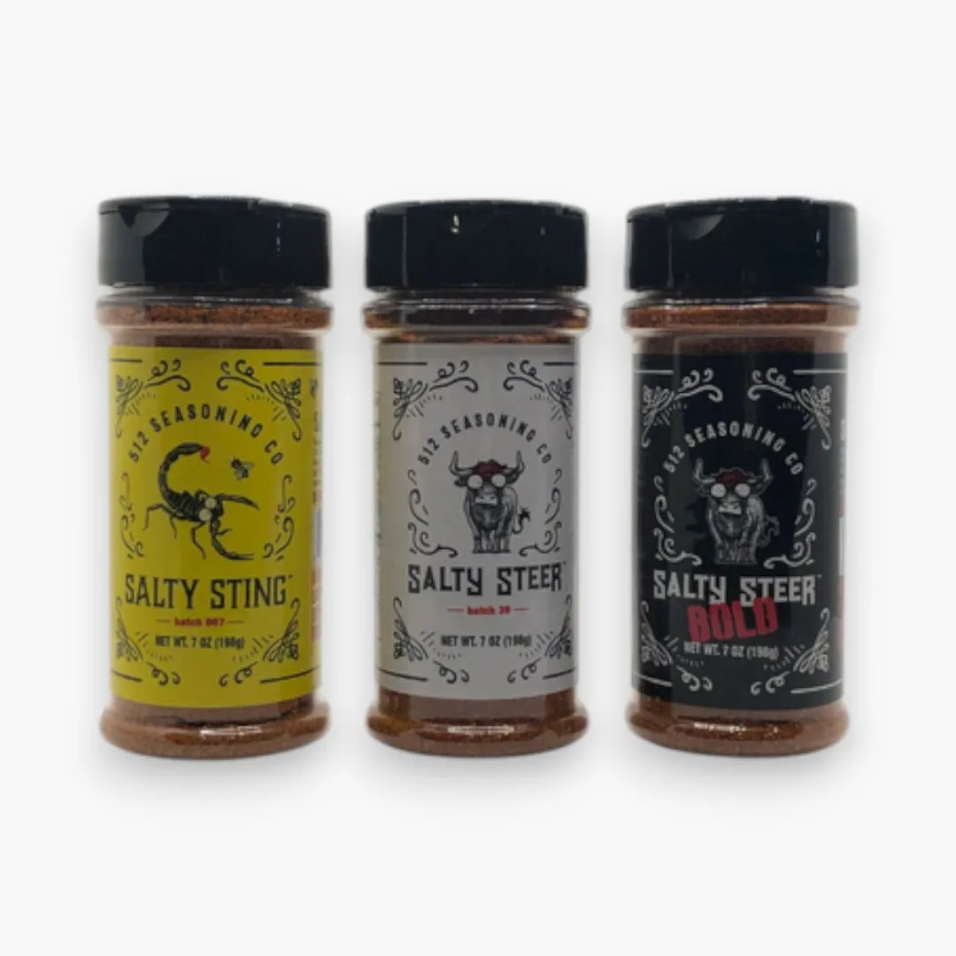 512 Seasoning Co. - Texas - Bold Salty Steer - 7oz