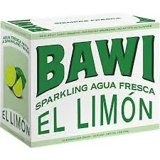 BAWI - Texas - Lime Sparkling Agua Fresca - 12 oz / 12 cans