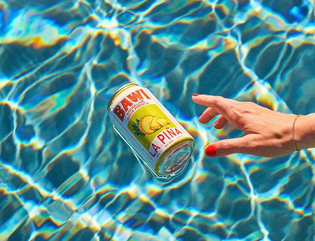 BAWI - Texas - Pineapple Sparkling Agua Fresca - 12 oz / 12 cans
