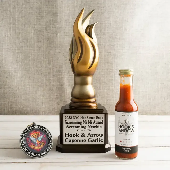 Hook & Arrow - Cayenne, Habanero Hot Sauce - 5oz