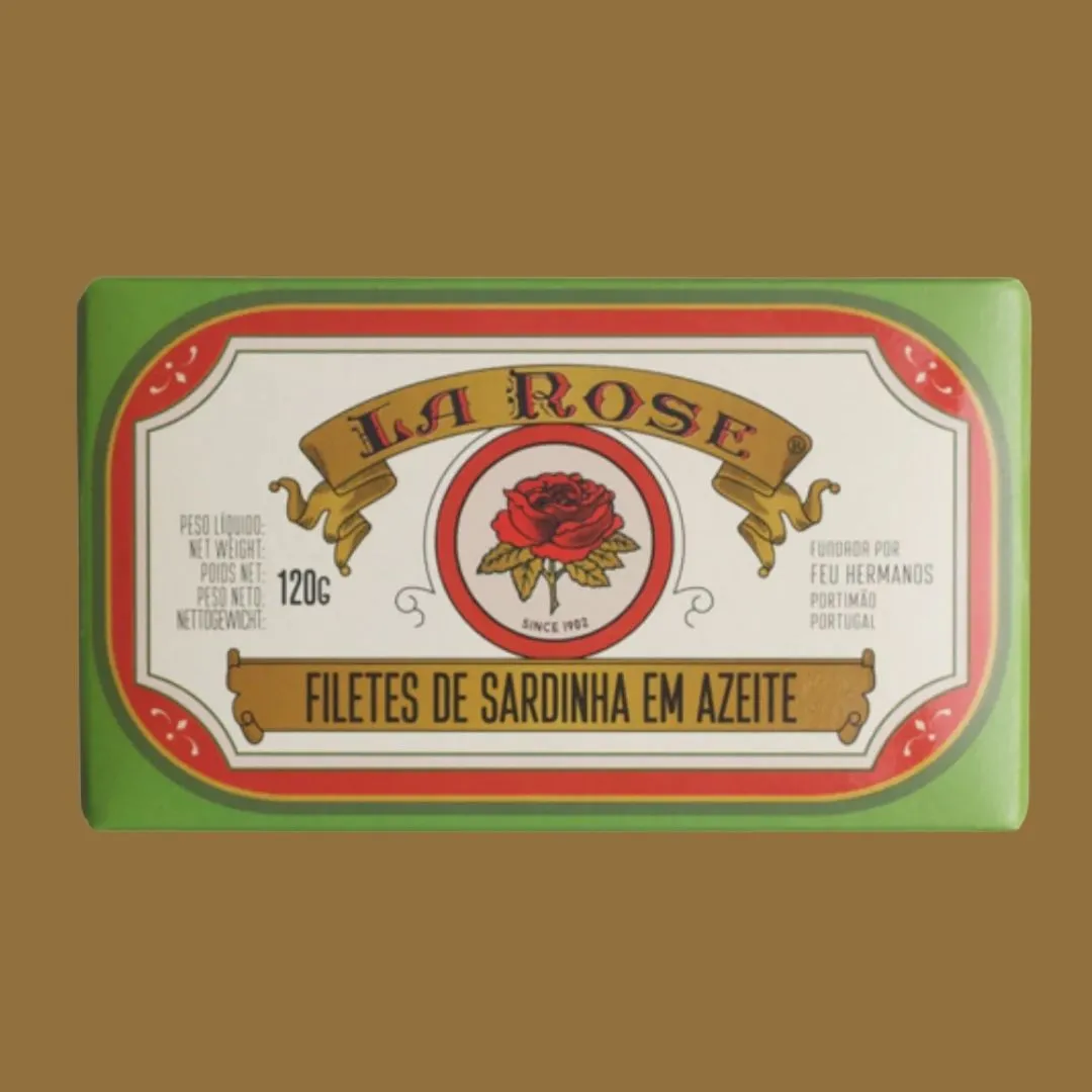 La Rose - Portugal - Sardines in Olive Oil - 125 grams