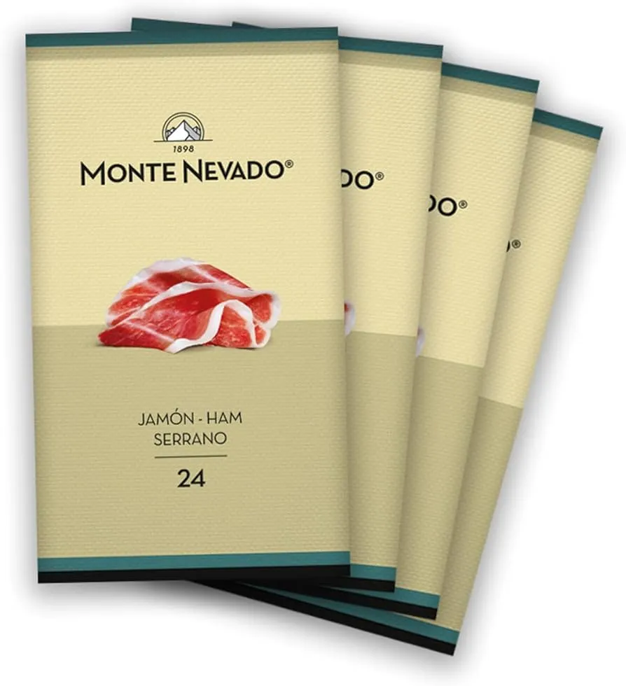 Monte Nevado - Spain - Sliced Jamon Serrano 24 Months - 3 oz.