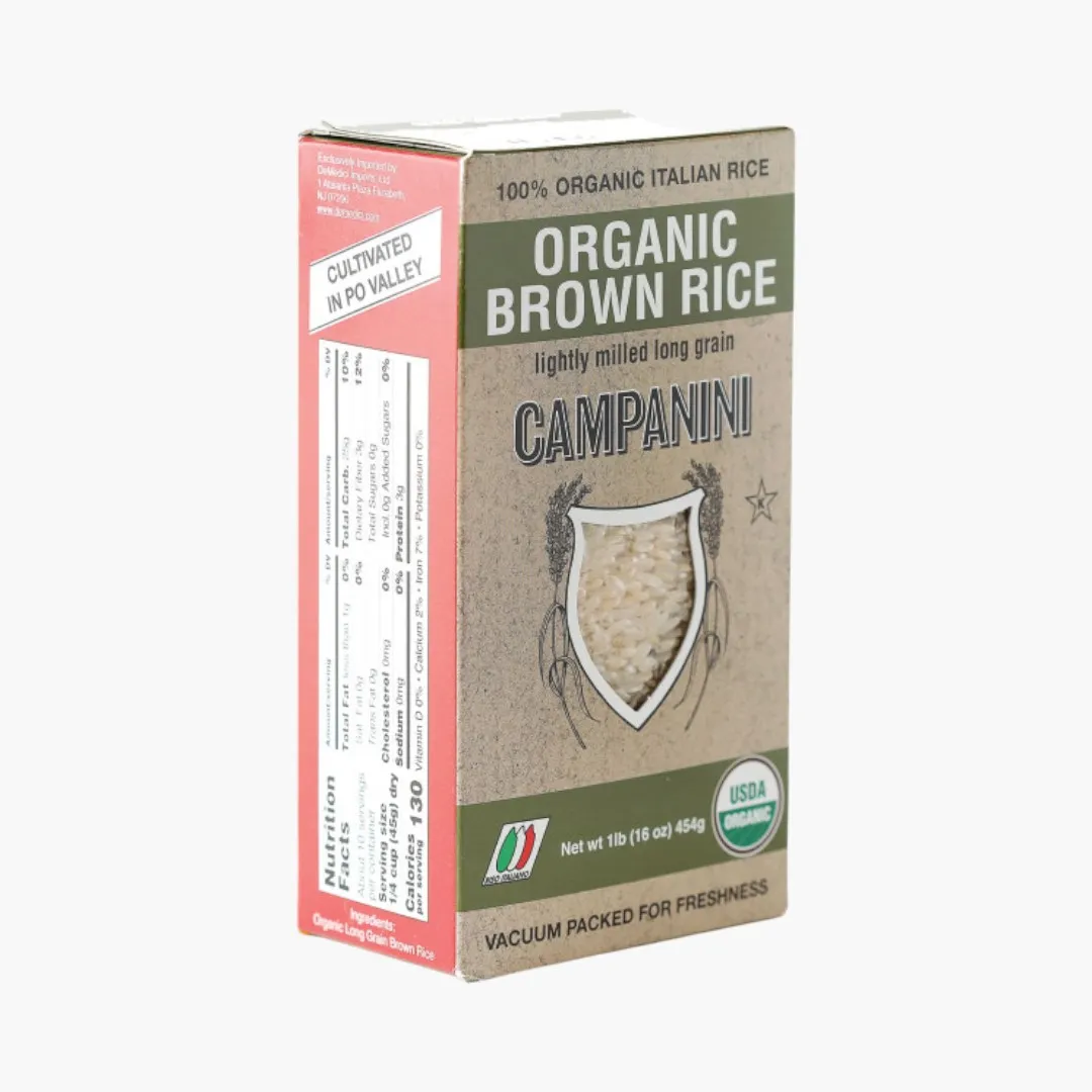 Riseria Campanini - Italy - Organic Brown Rice - 1 lb.