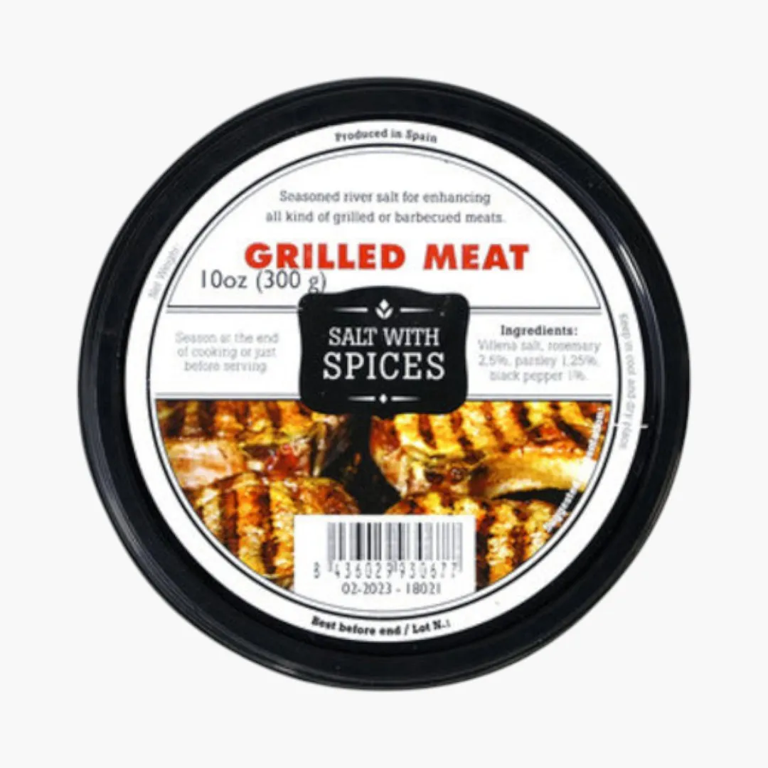 Salt Flakes for Grilled Meat - 5 oz.