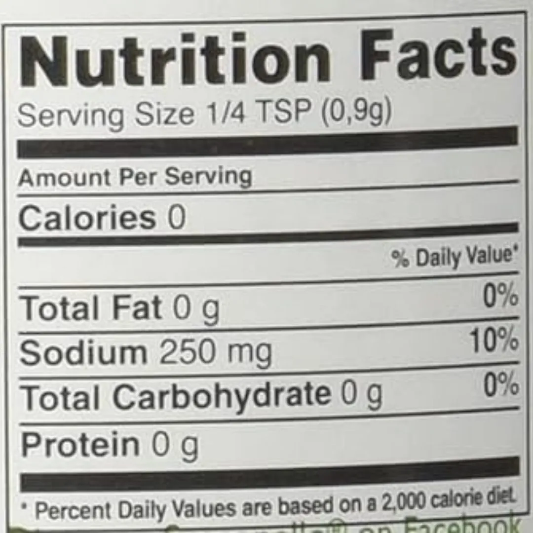 Salt with Aromatic Herbs - 5 oz.