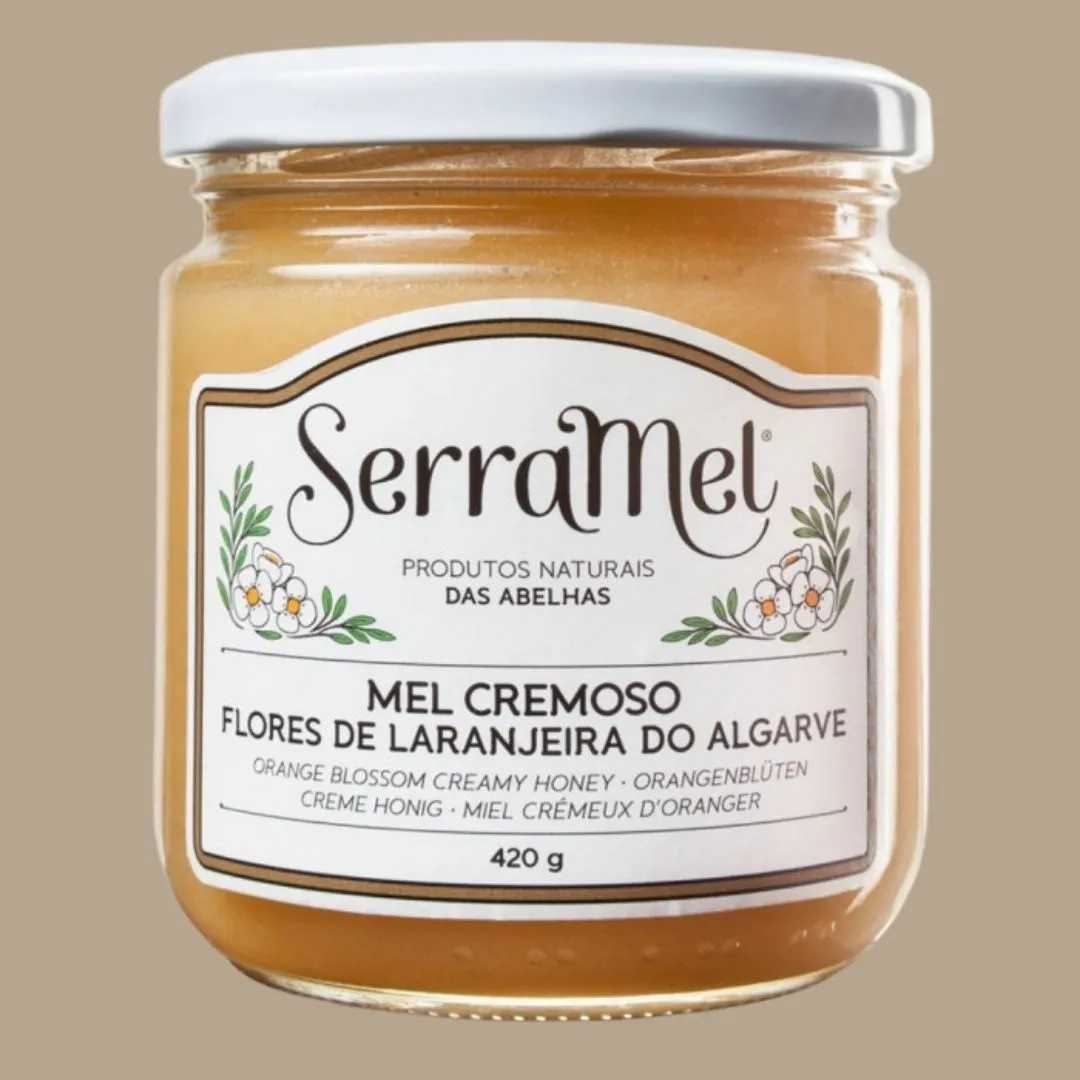 Serramel - Portugal - Orange Blossom Honey (Creamed) - 420 grams