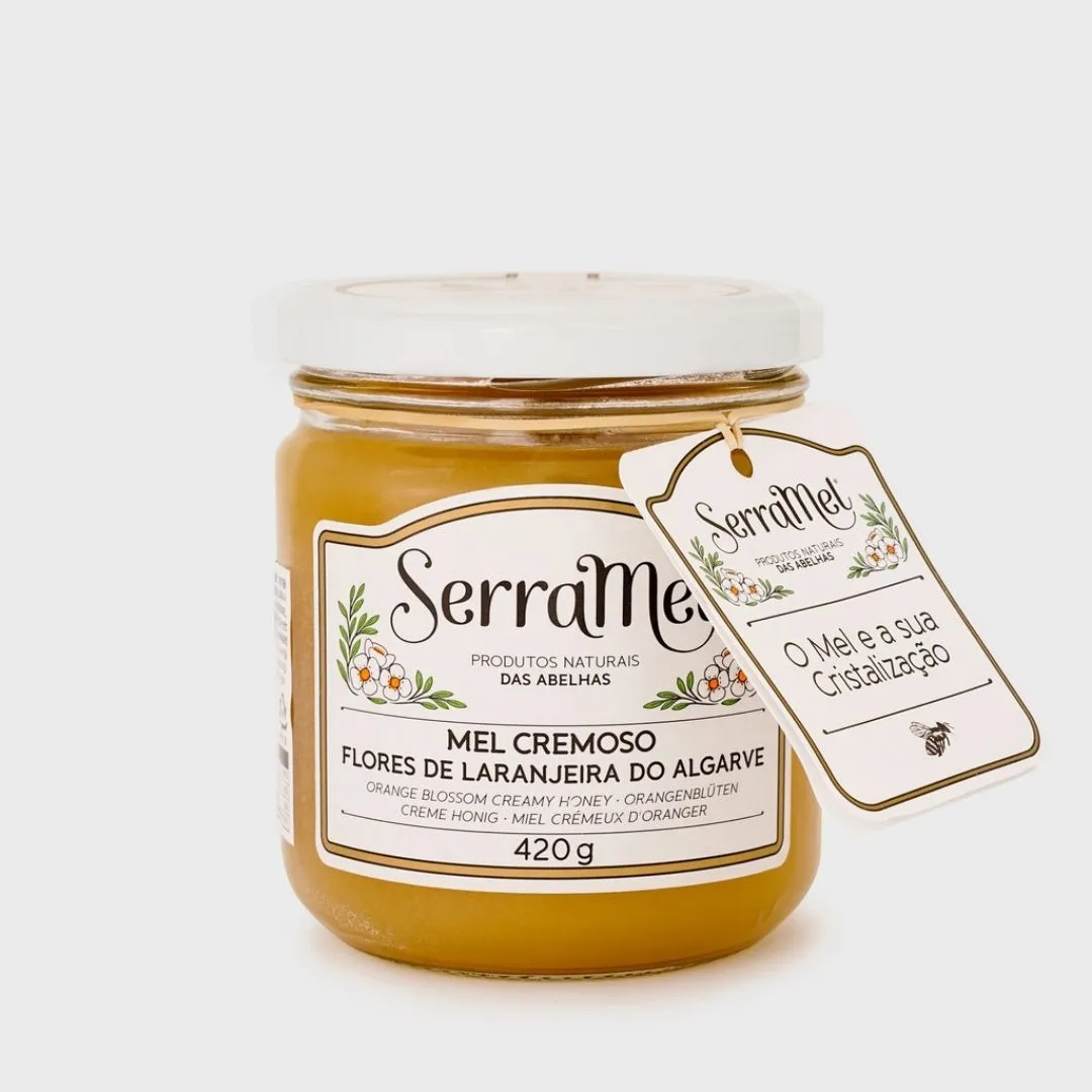 Serramel - Portugal - Orange Blossom Honey (Creamed) - 420 grams