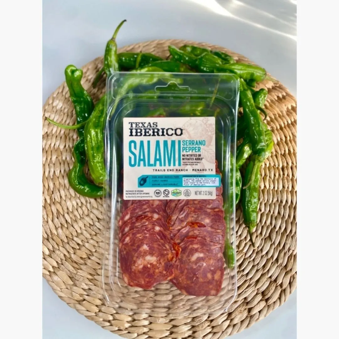 Texas Iberico - Sliced SALAMI 2 oz.