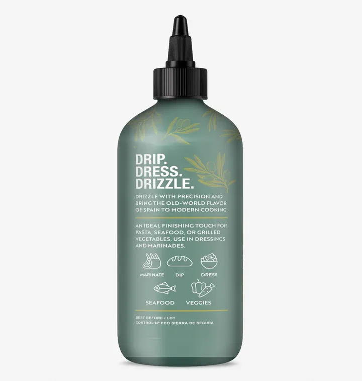 Mazara Squeezable Spanish Drizzle and Finishing Organic Olive Oil - 500ml