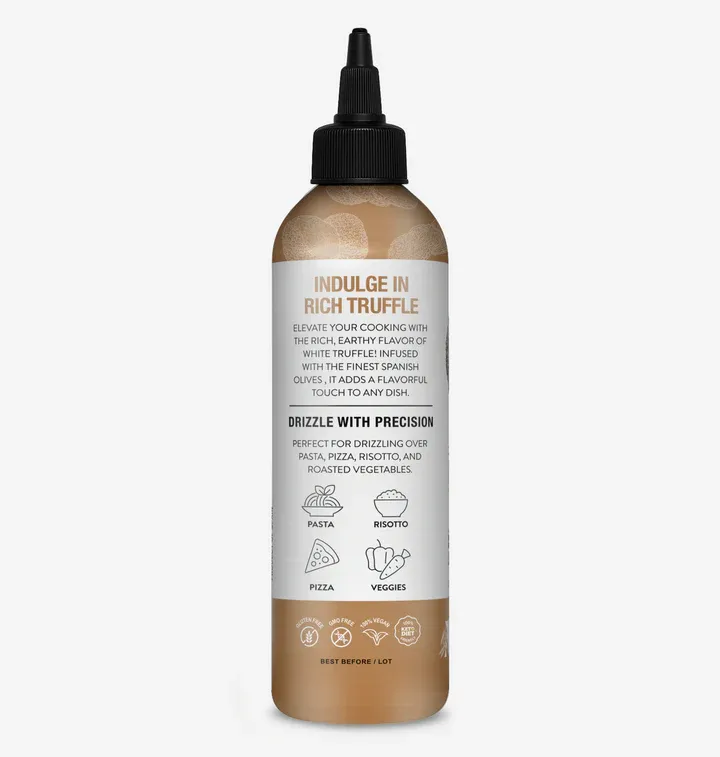 Mazara Squeezable Spanish Organic White Truffle Olive Oil - 250ml