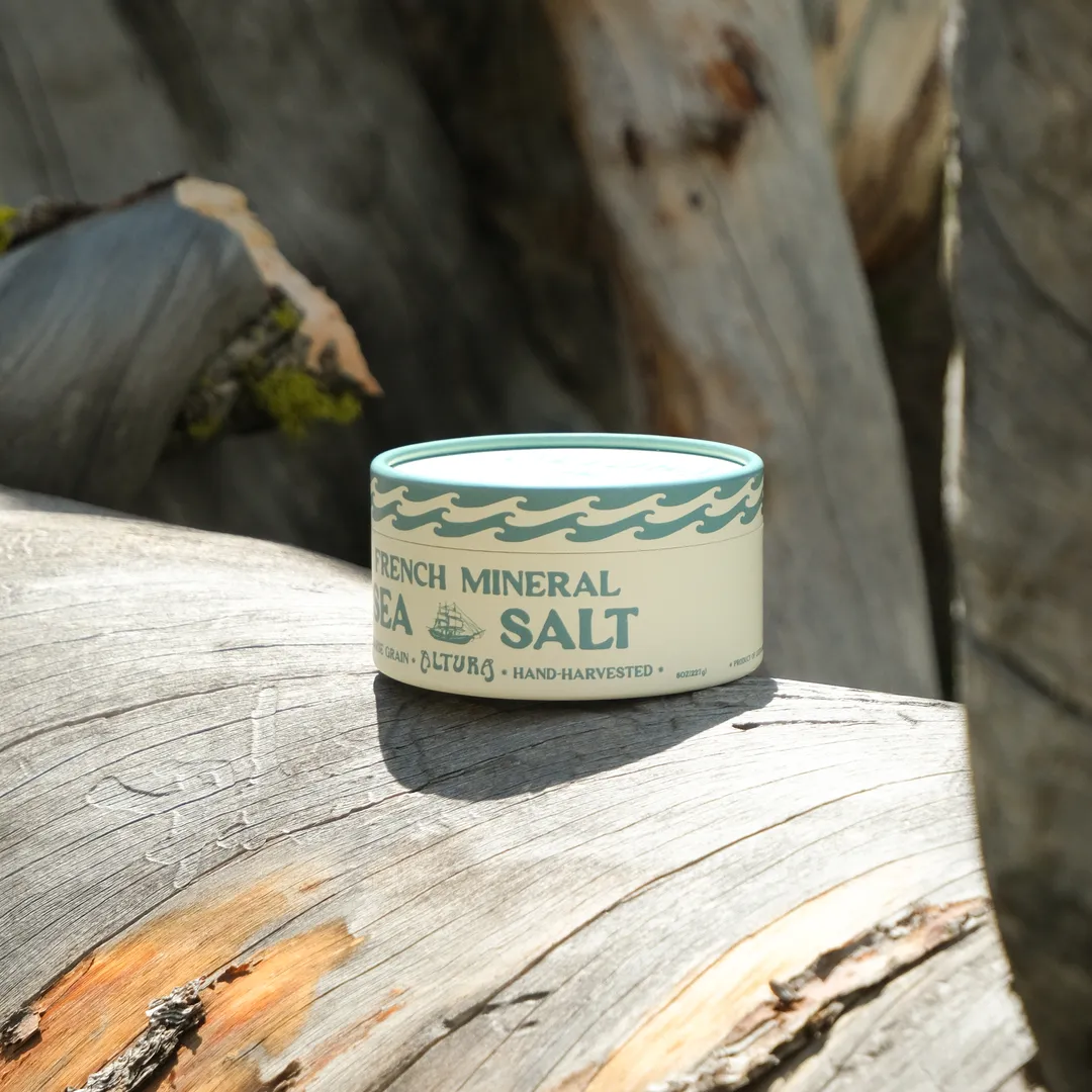 French Mineral Sea Salt - Coarse Grain - 8 oz | Altura