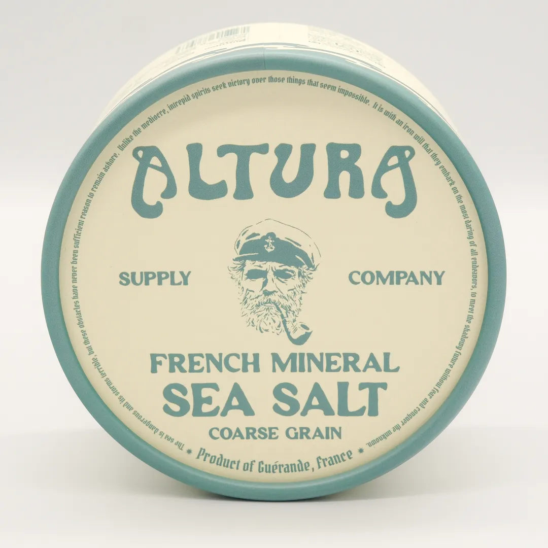 French Mineral Sea Salt - Coarse Grain - 8 oz | Altura