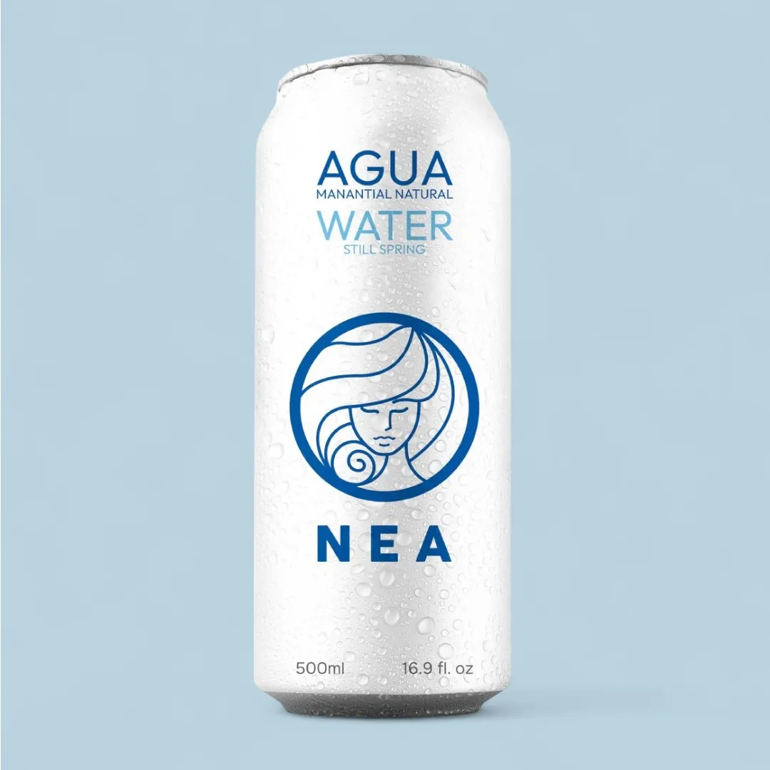 NEA Canned Water Spring Water 12 Pack