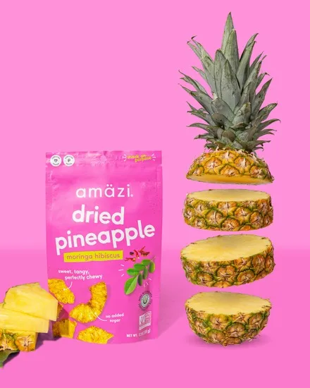 Moringa Hibiscus Dried Pineapple