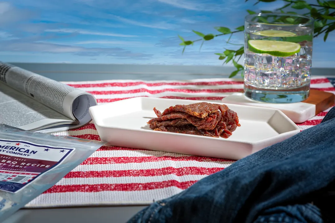American Jerky Company – 2.85oz Dirt Floor BBQ Recipe Brisket Beef Jerky