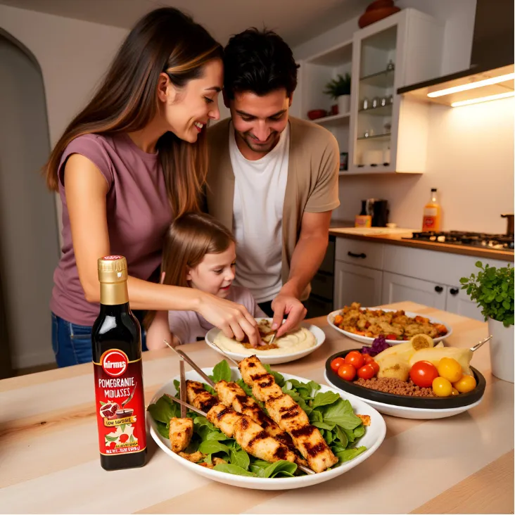 Hirmas Pomegranate Molasses 12oz Sweet & Sour Sauce