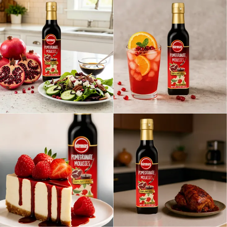 Hirmas Pomegranate Molasses 12oz Sweet & Sour Sauce