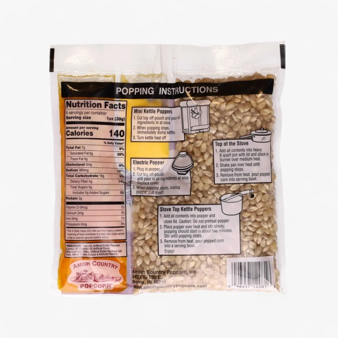 10.75oz Tri-Pack of White Popcorn