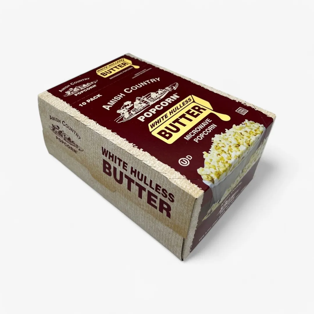10pk Microwave Buttery White Popcorn  **NEW**