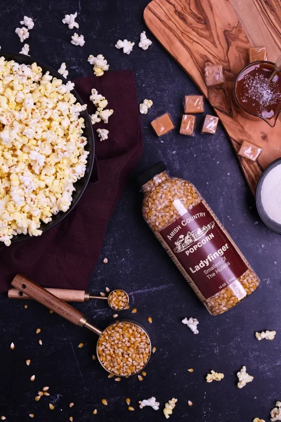14oz Bottle of Ladyfinger Popcorn