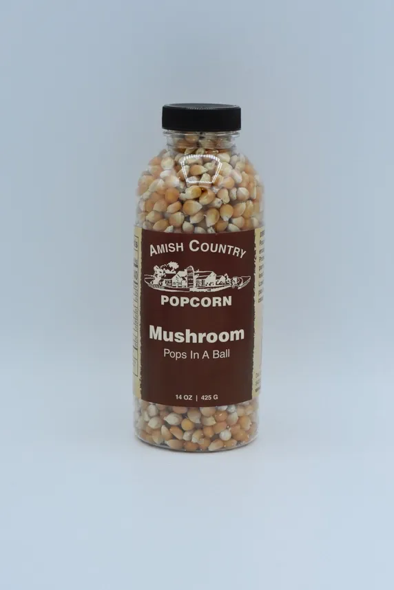 14oz Bottle of Mushroom Popcorn