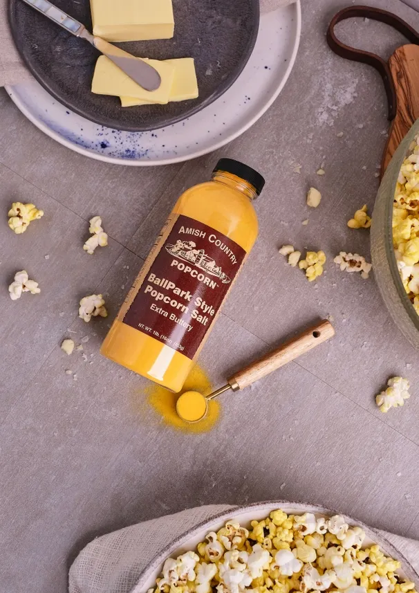 16oz. Bulk Bottle of Ballpark-Style Popcorn Salt