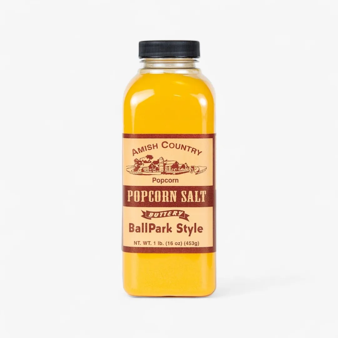 16oz. Bulk Bottle of Ballpark-Style Popcorn Salt