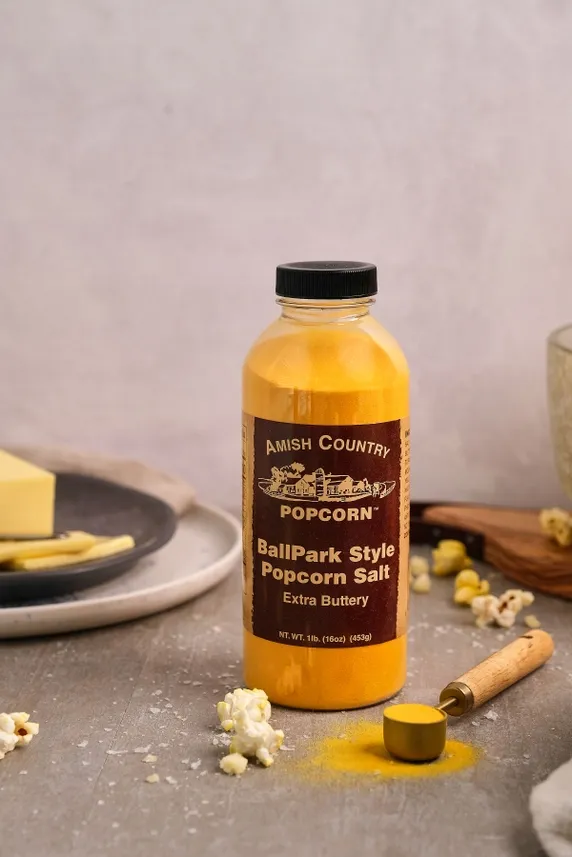 16oz. Bulk Bottle of Ballpark-Style Popcorn Salt