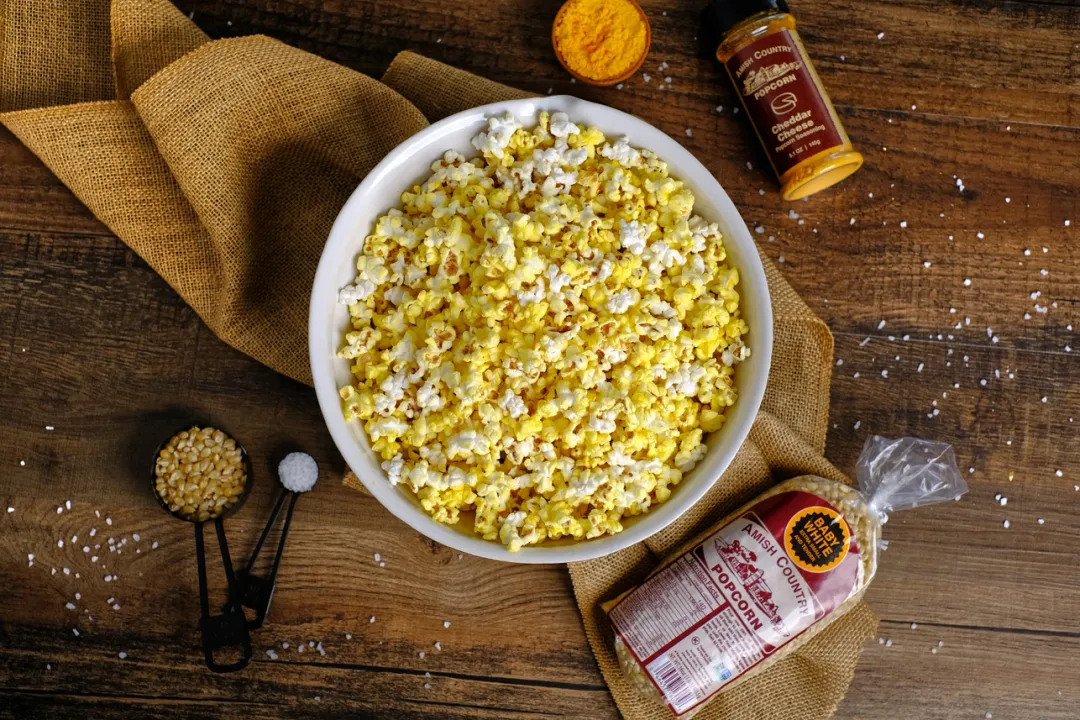 1lb Bag of Baby White Hulless Popcorn