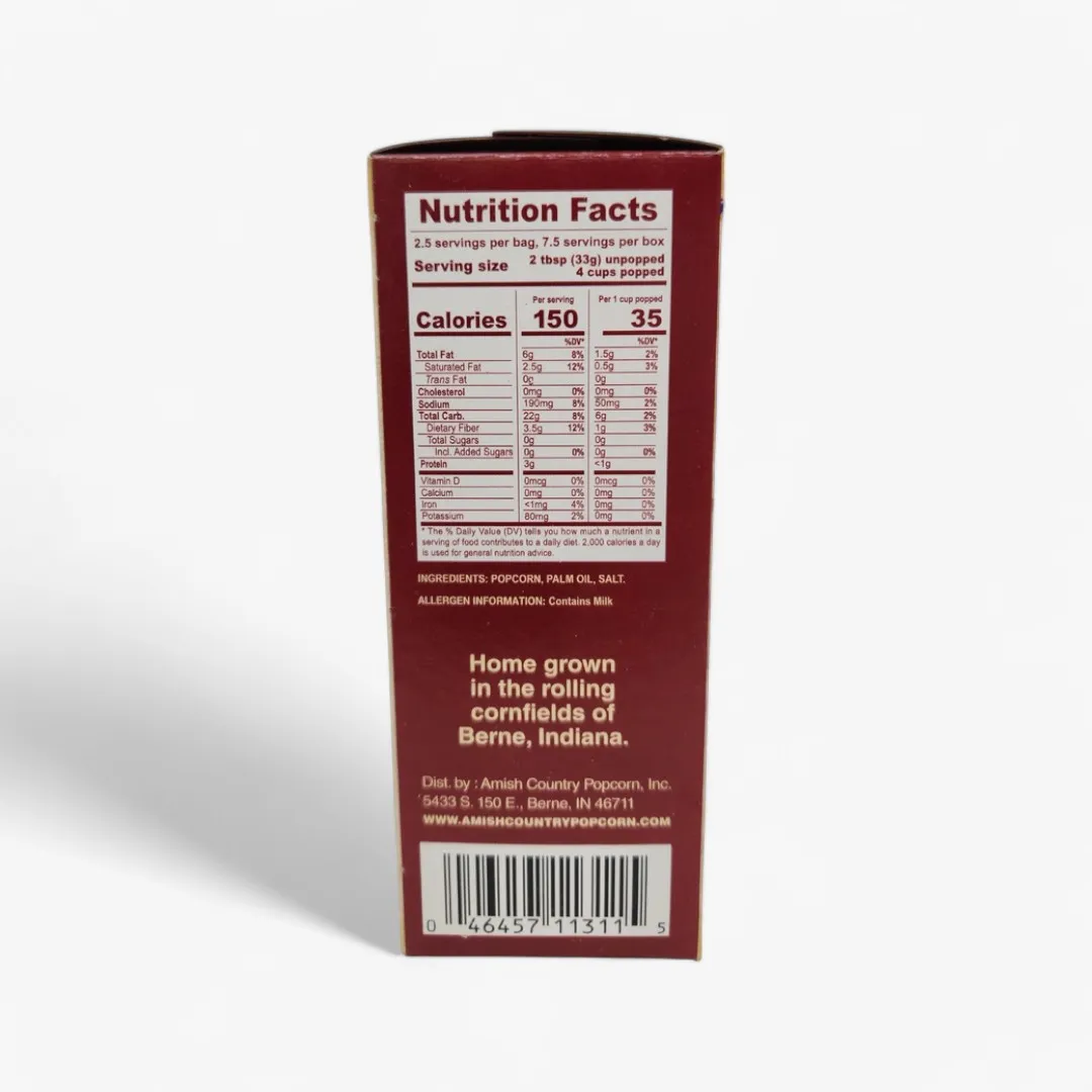 3pk Microwave Lite Popcorn