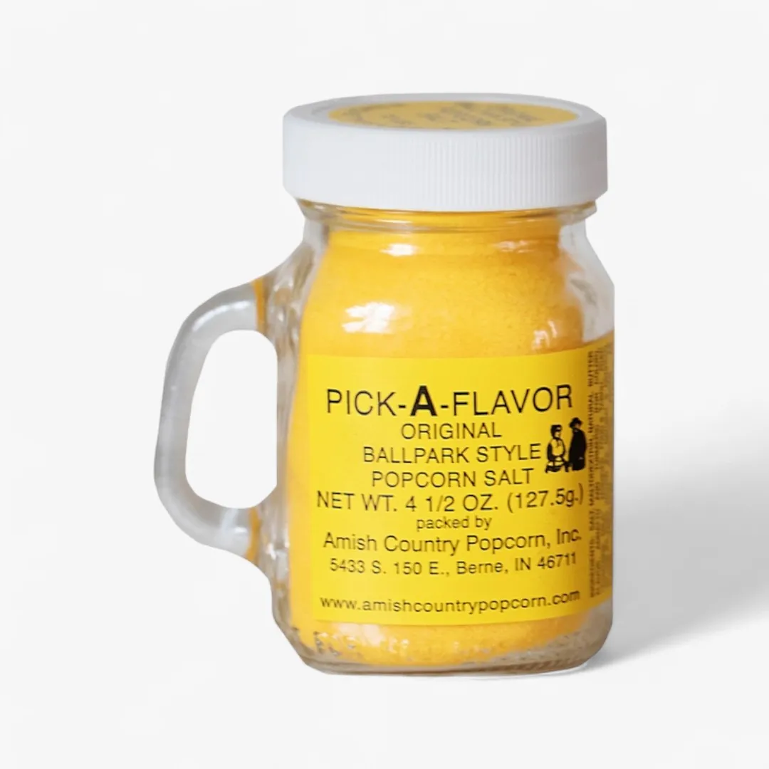 4.5oz Bottle of Ballpark-Style Popcorn Salt