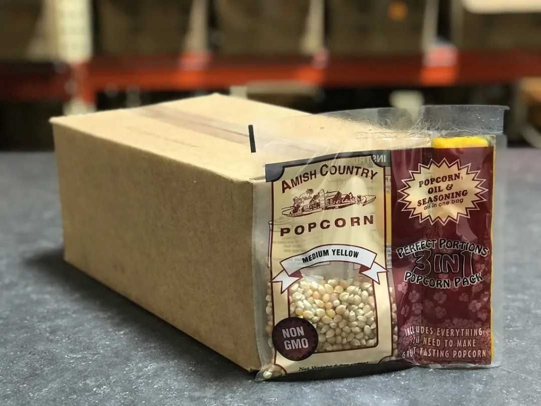 5.5oz Tri-Pack of Yellow Popcorn