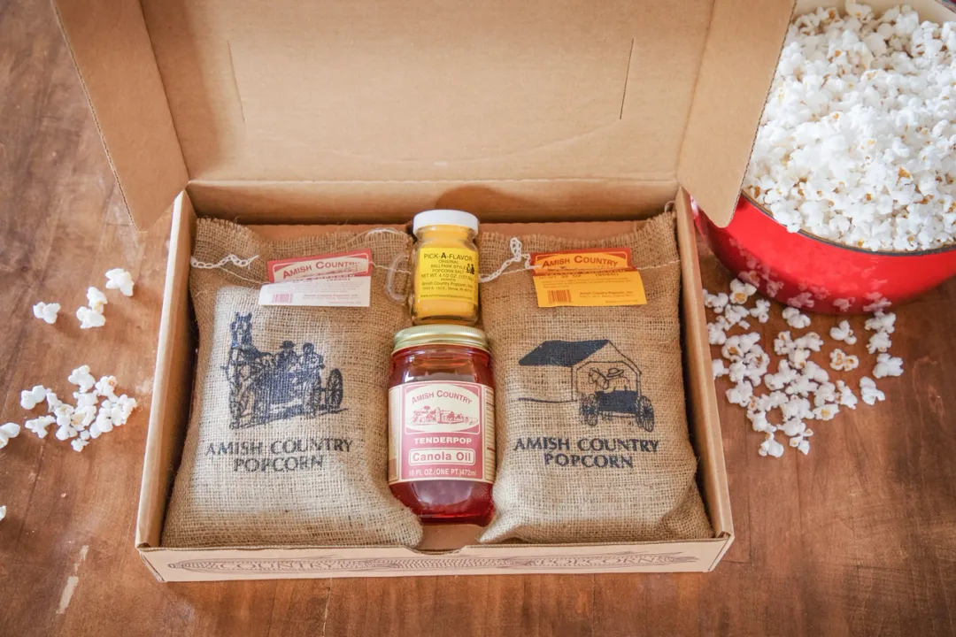 Burlap Gift Box
