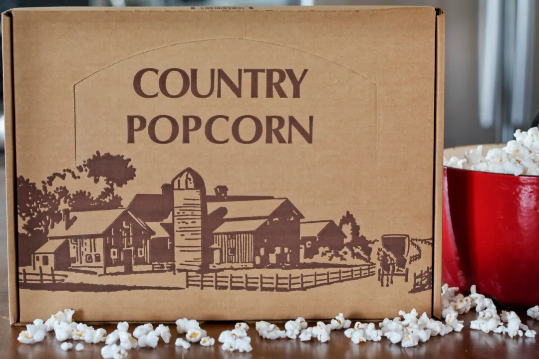 Burlap Gift Box