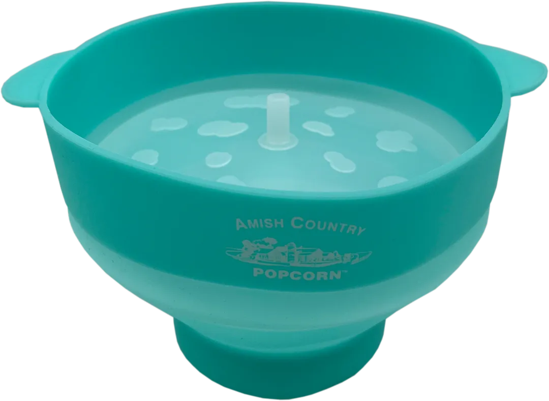 Silicone Microwave Popper (Teal)