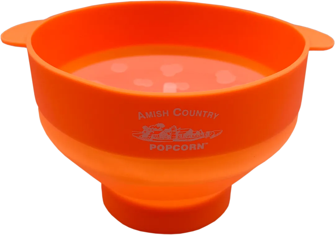Silicone Microwave Popper (Orange)